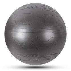 Gymnastický míč inSPORTline Stretch Ball 75 cm černá