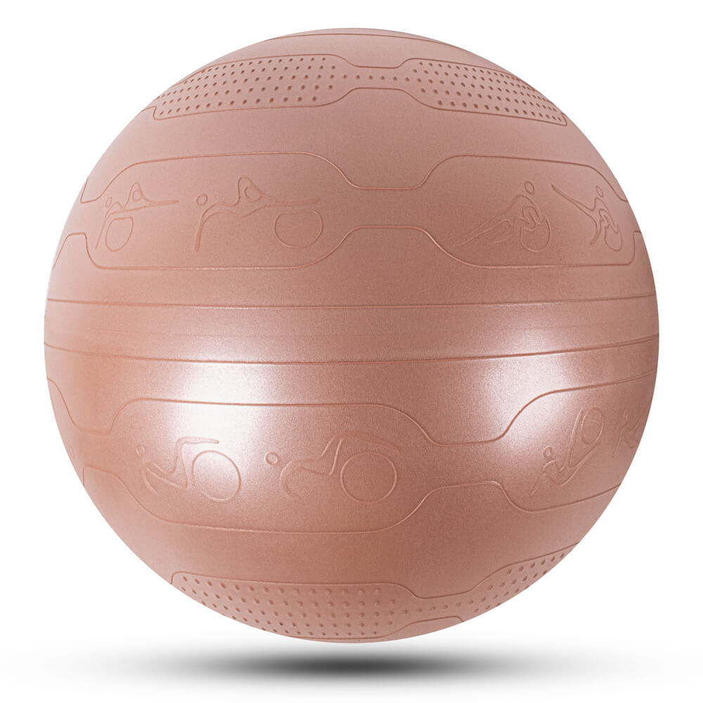 Gymnastický míč inSPORTline Stretch Ball 75 cm mocha mousse