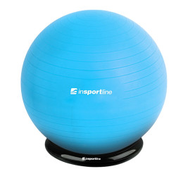 Gymnastický míč inSPORTline Top Ball 75 cm se základnou BallBase modrá