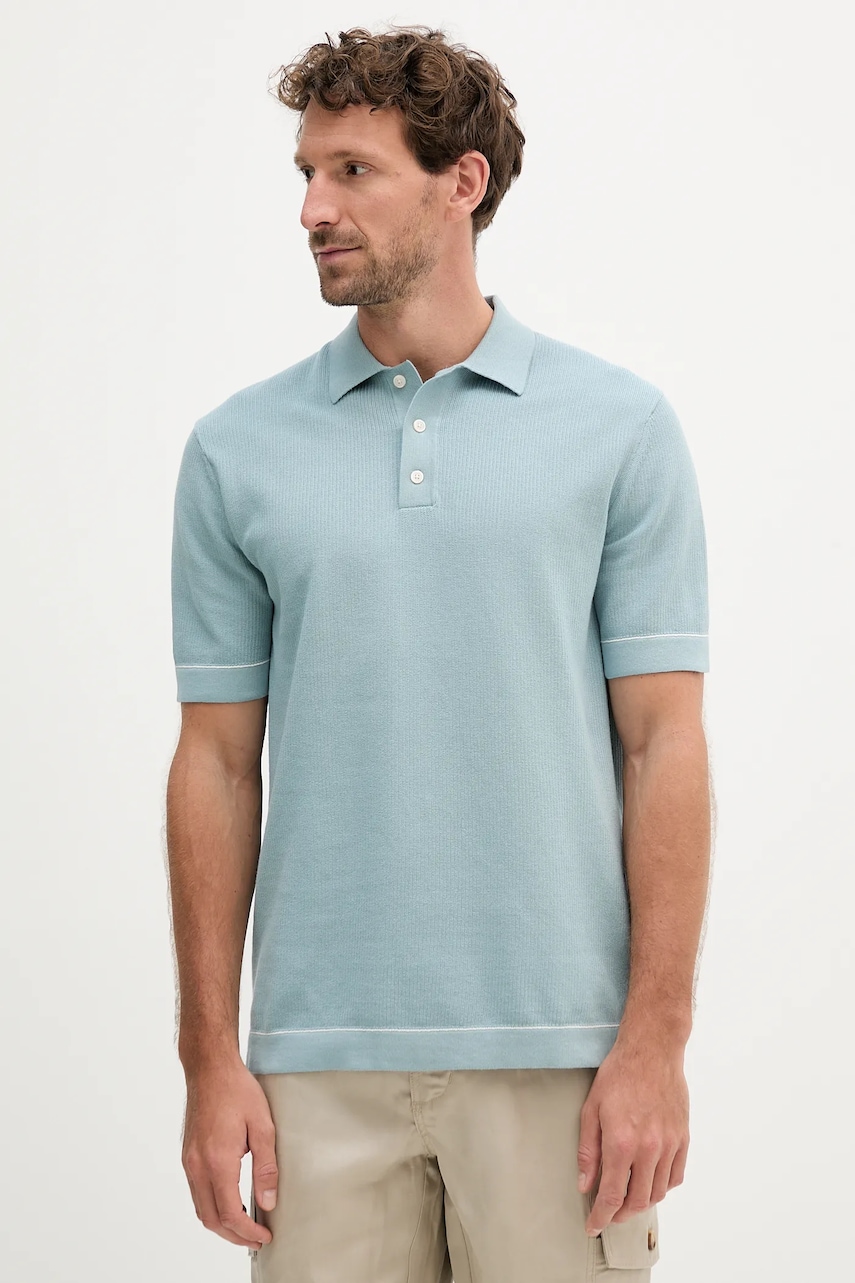 Hackett London  Bavlněné polo tričko