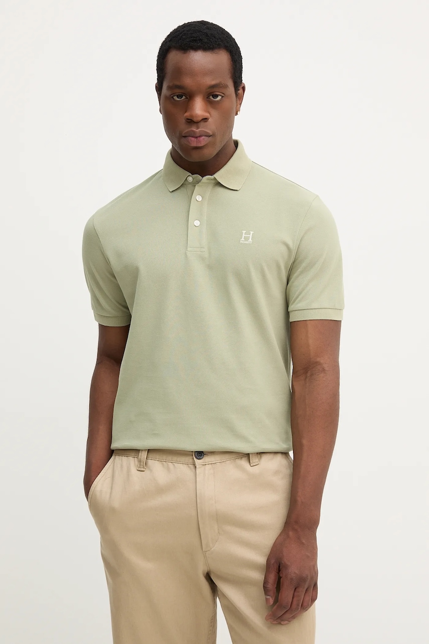 Hackett London  Bavlněné polo tričko