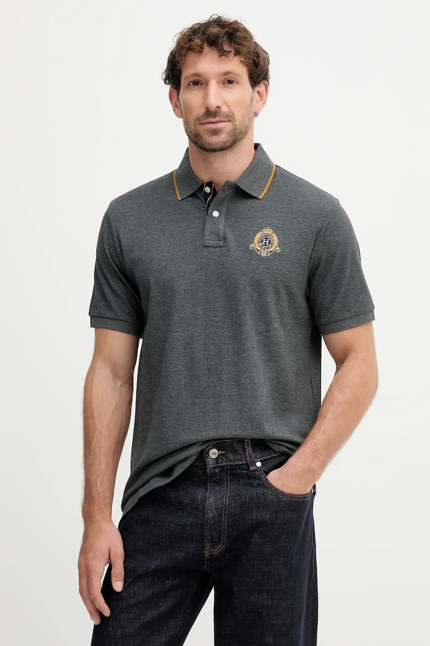 Hackett London  Bavlněné polo tričko