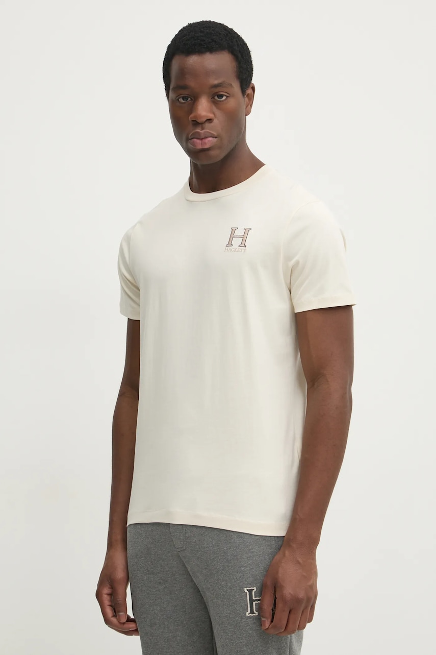 Hackett London  Bavlněné tričko