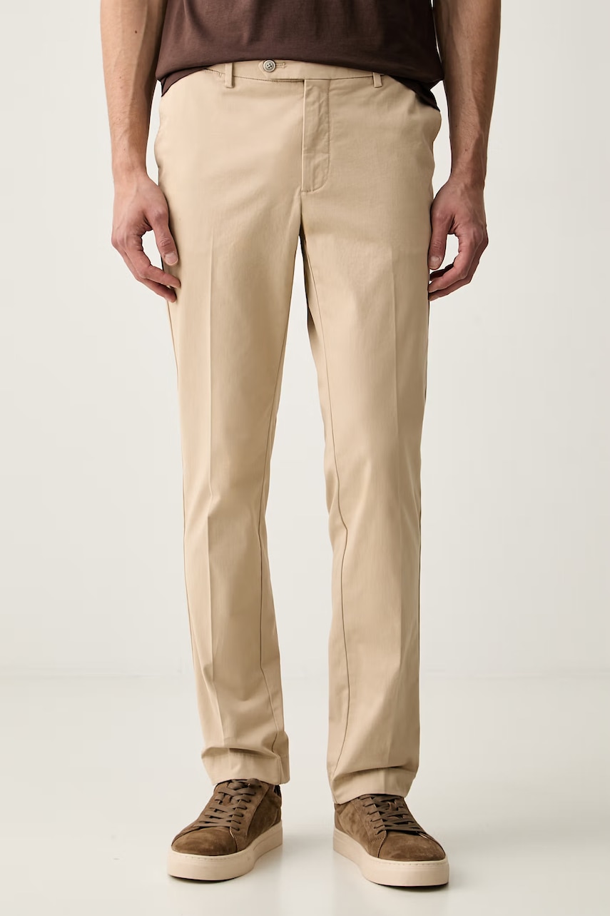 Hackett London  chino kalhoty pánské bavlněné s elastanem