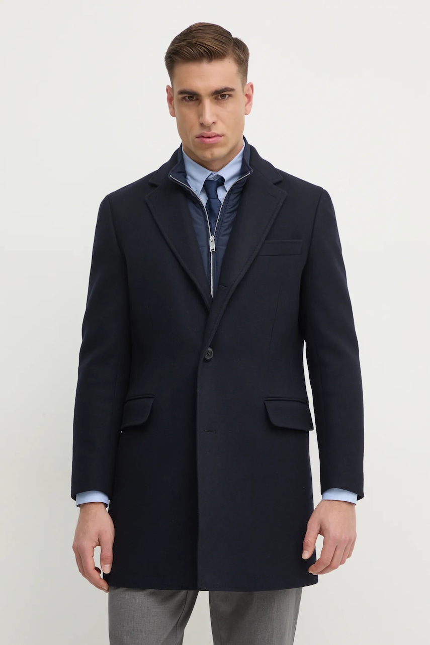 Hackett London  Vlněný kabát