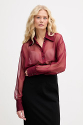 Halenka Aniye By dámská, vínová barva, hladká, 181314