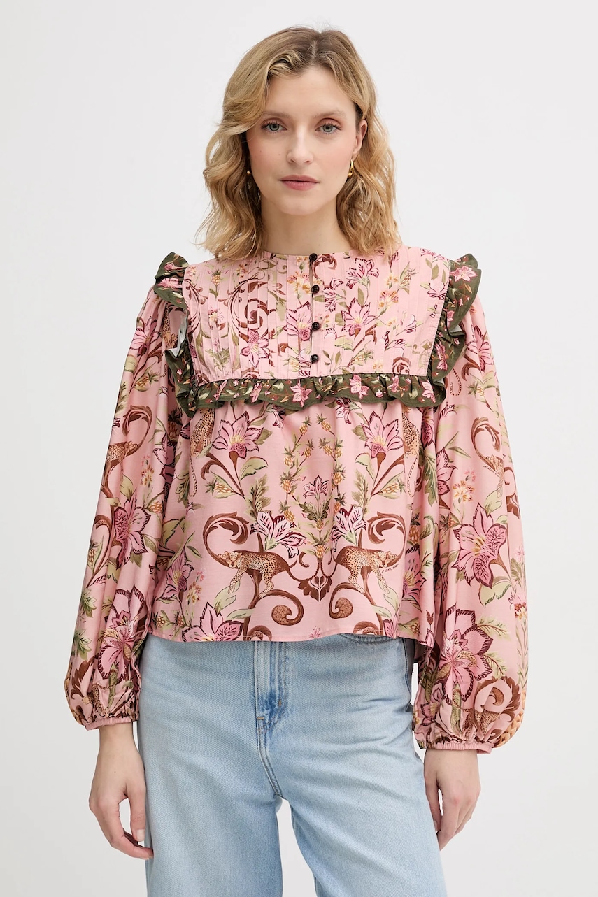 Halenka Barbour x Farm Rio dámská, více barev, vzorovaná, LSH1718