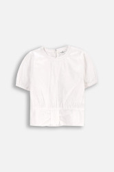 Halenka Coccodrillo bílá barva, FLOWER PARADISE GIRL JUNIOR