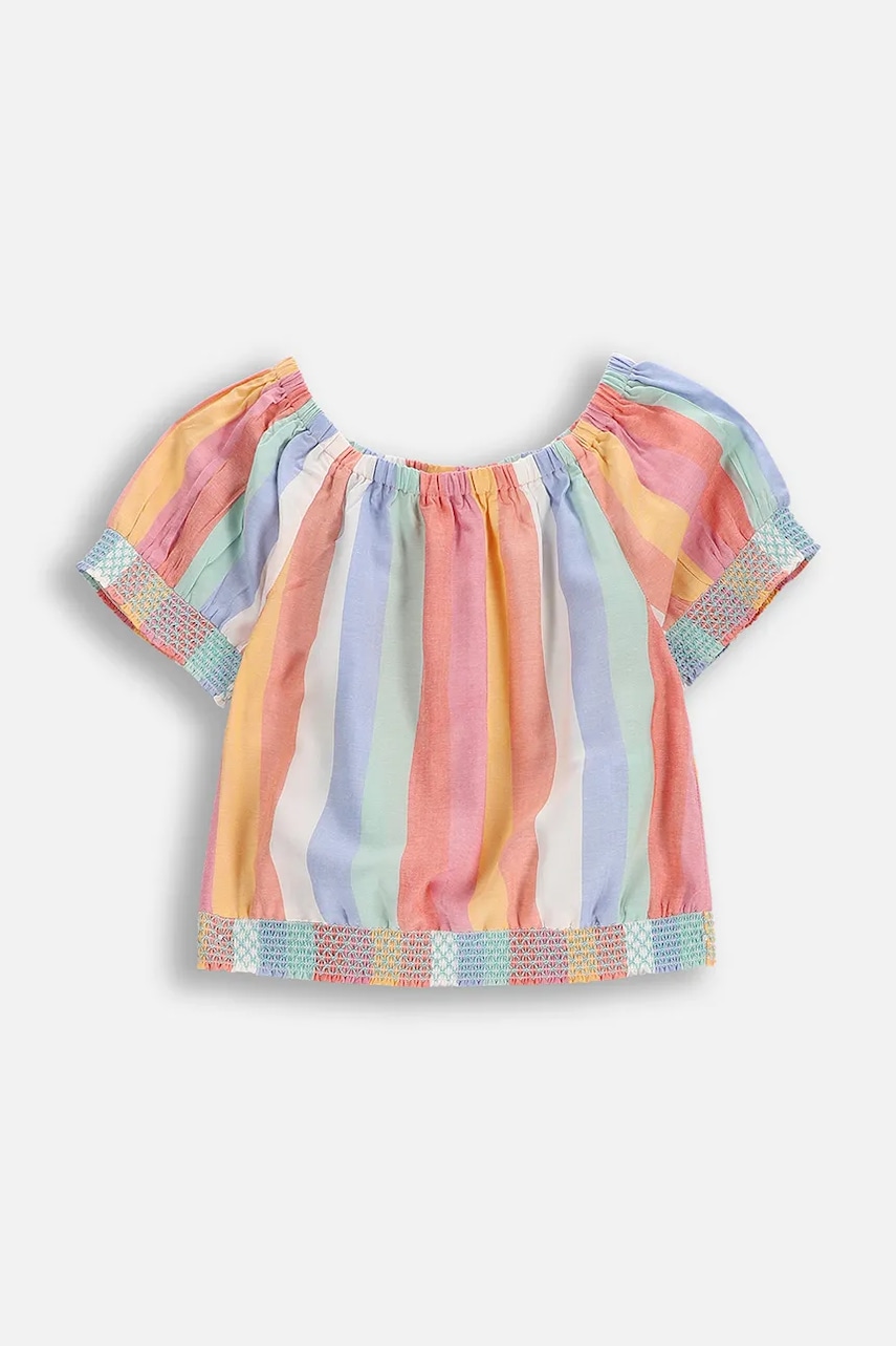 Halenka Coccodrillo více barev, vzorovaná, TROPICAL STORY GIRL JUNIOR