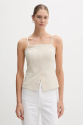 Halenka Dkny dámská, béžová barva, UD5JS043