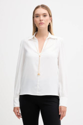 Halenka Gaudi dámská, bílá barva, hladká, 521FD45009