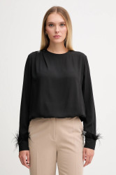 Halenka Gaudi dámská, černá barva, hladká, 521FD45032