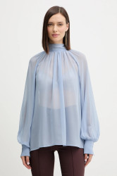 Halenka Guess AUDRINE dámská, modrá barva, vzorovaná, W5BH84 W3022