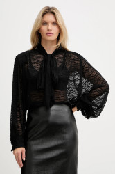 Halenka Haveone dámská, černá barva, hladká, CVS-P031