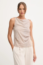 Halenka Hoss Intropia dámská, hnědá barva, vzorovaná, 5872100