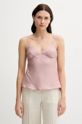 Halenka Hoss Intropia dámská, růžová barva, hladká, 5879139