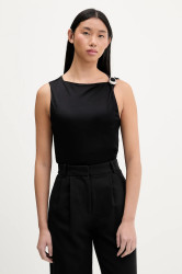 Halenka HUGO Dastasy dámská, černá barva, hladká, 50555782