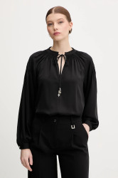 Halenka Joop! dámská, černá barva, hladká, 30100470