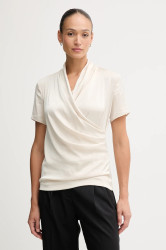 Halenka Joseph Ribkoff dámská, béžová barva, hladká, 253237F25