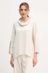 Halenka Joseph Ribkoff dámská, béžová barva, hladká, 254217