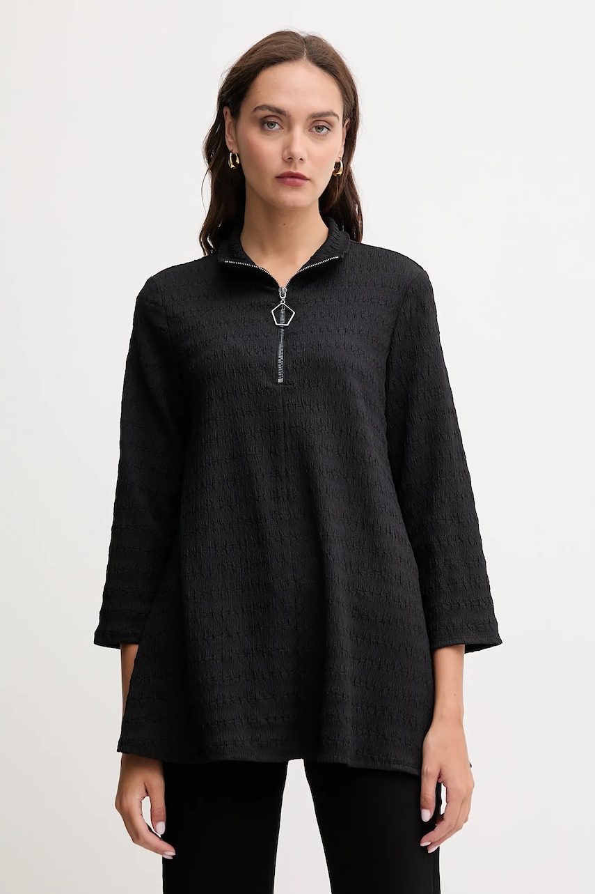 Halenka Joseph Ribkoff dámská, černá barva, hladká, 253028