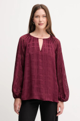 Halenka Joseph Ribkoff dámská, vínová barva, hladká, 253135