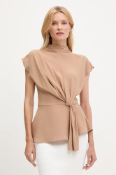 Halenka Karl Lagerfeld dámská, zelená barva, hladká, A3W11017