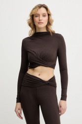 Halenka La Mania KADDY dámská, hnědá barva, KADDY