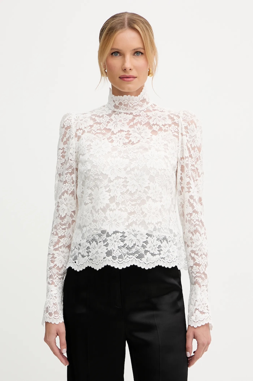 Halenka Luisa Spagnoli dámská, bílá barva, hladká, 542594