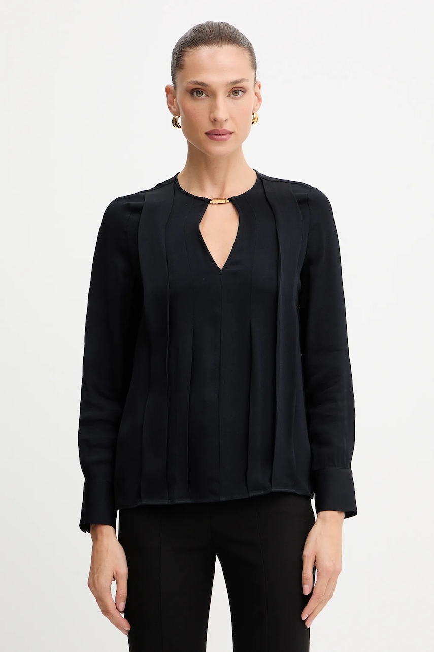 Halenka Marciano by Guess ANITA dámská, černá barva, hladká, 5YGH14 7356A