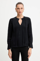 Halenka Marciano by Guess ANITA dámská, černá barva, hladká, 5YGH14 7356A