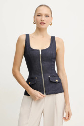 Halenka Marciano by Guess dámská, tmavomodrá barva, hladká, 5YPH35 7457A