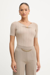 Halenka Marciano by Guess KATHLEEN dámská, béžová barva, hladká, 5YGR02 5875Z