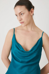 Halenka Medicine dámská, zelená barva, vzorovaná