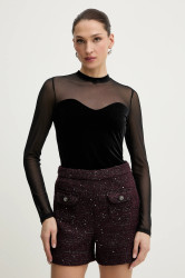 Halenka Morgan dámská, černá barva, hladká, TAMMY