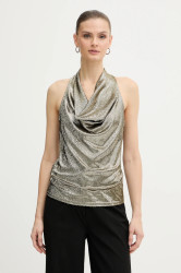 Halenka Morgan dámská, zlatá barva, hladká, DREA