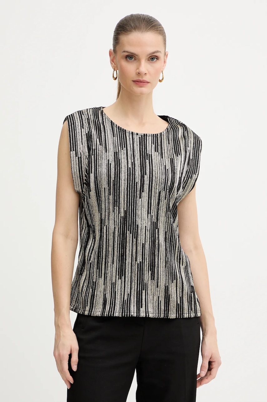 Halenka Morgan dámská, zlatá barva, vzorovaná, DIABO