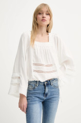 Halenka MUNTHE UROSE dámská, bílá barva, hladká, 255101825521