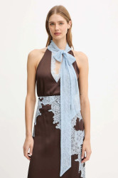 Halenka Never Fully Dressed dámská, hnědá barva, hladká, NFDTO1930