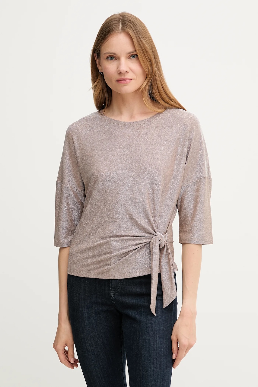 Halenka OUI dámská, béžová barva, hladká, 93869