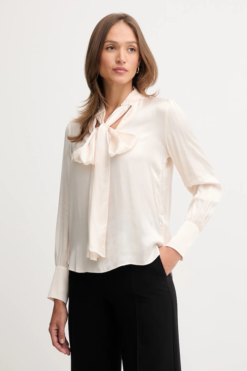 Halenka Pedro del Hierro dámská, béžová barva, hladká, 6632954