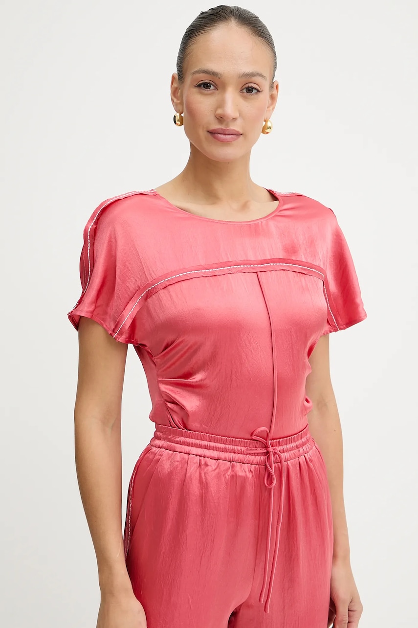 Halenka Pinko dámská, růžová barva, hladká, 104596 A2BU