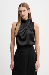 Halenka Sandro Ferrone dámská, černá barva, hladká, S22YBFLOGICA