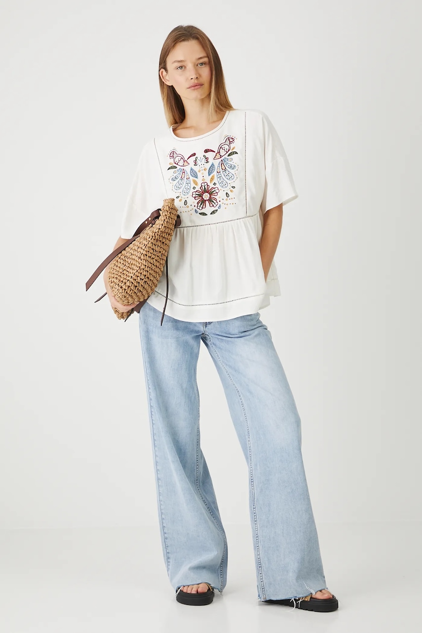 Halenka se lněnou směsí Medicine