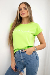 Halenka Shopping je moje kardio světle zelená