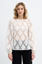 Halenka Sisley dámská, béžová barva, 5WTKLQ09X