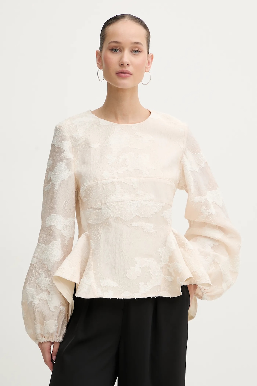 Halenka Stine Goya dámská, béžová barva, SG-AW25-T109-2442