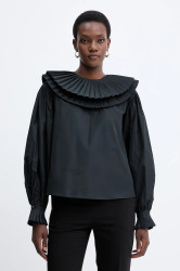 Halenka Twinset dámská, černá barva, hladká, 252TS2112