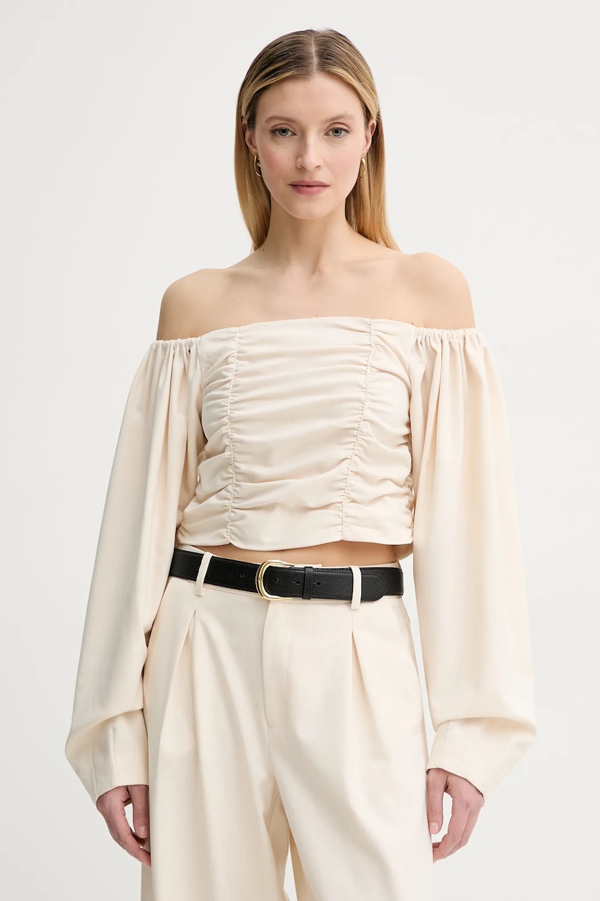 Halenka z vlněné směsi Gestuz