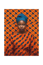 HARTMAN  Grafika na akrylovém skle A.I Art  Black Magic Woman 01, 46 x 61 cm